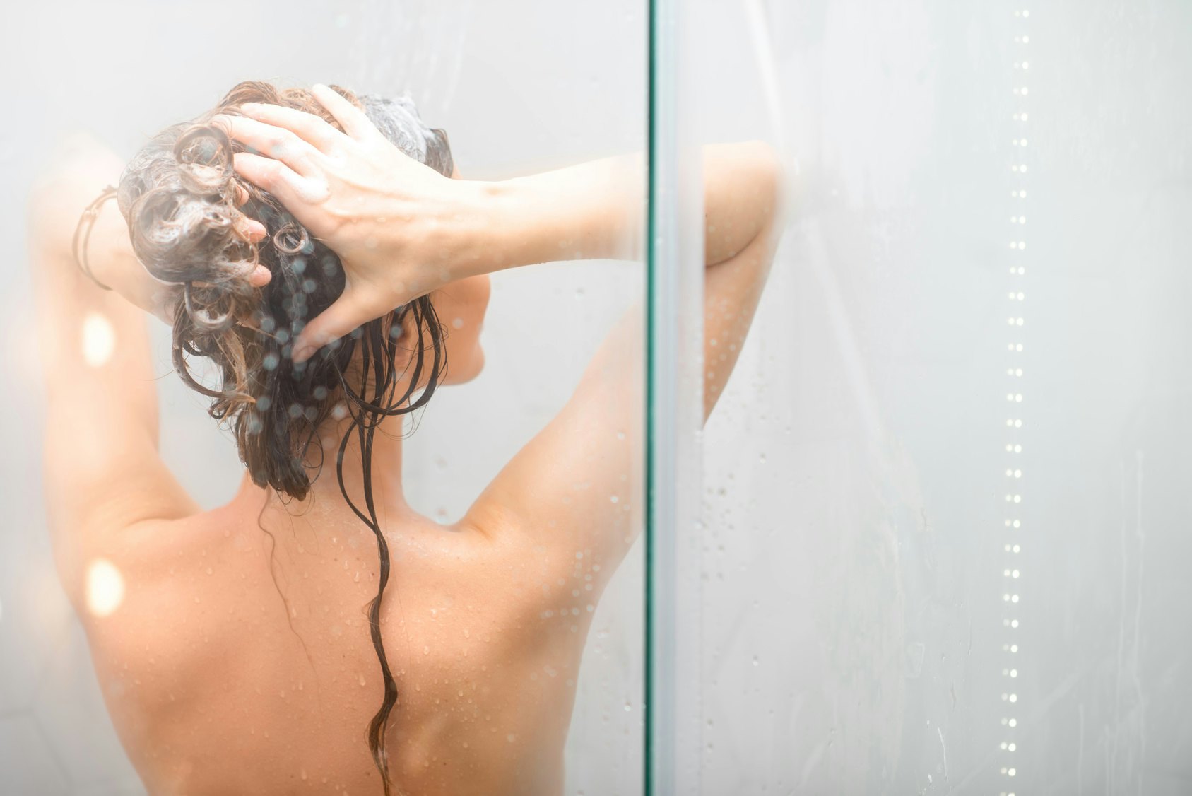 Hot Girl Taking A Shower